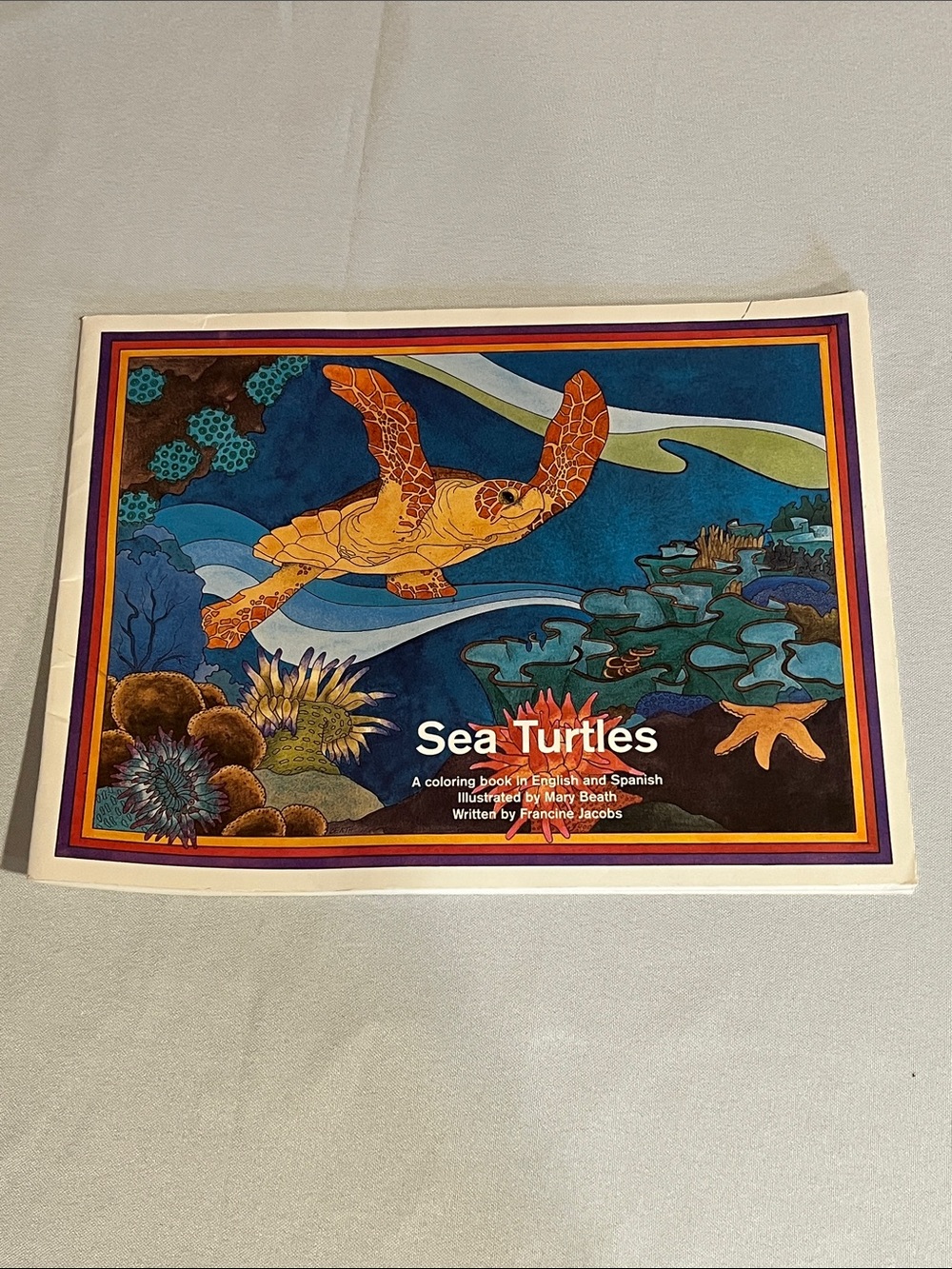 Sea Turtles Coloring Book – Colorful Sea Turtle Cover
